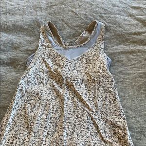 Lulu workout tank with built in bra